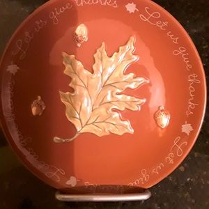 Fall plate with a stand